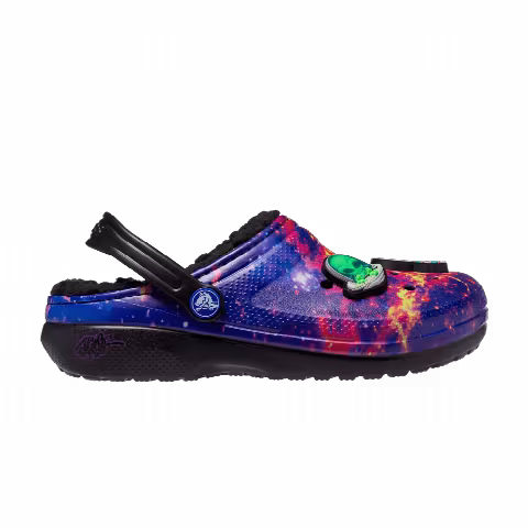 Ron English x Crocs Classic Lined Clog Kids 'Area 54 - Galaxy'