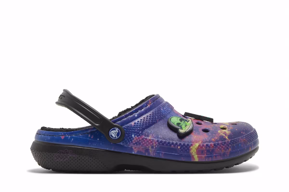 Ron English x Crocs Classic Lined Clog Area 54 - Galaxy, view 2
