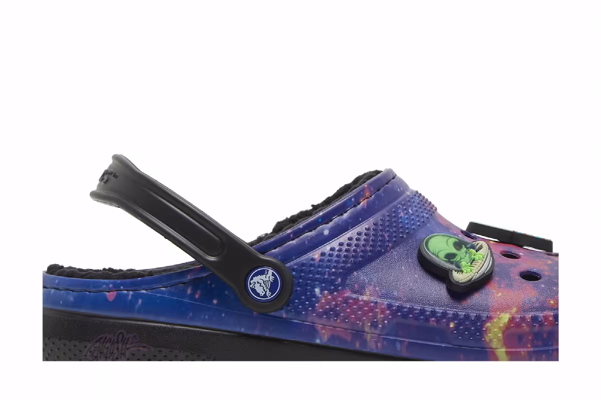 Ron English x Crocs Classic Lined Clog Area 54 - Galaxy, view 3