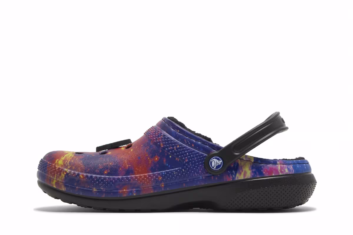 Ron English x Crocs Classic Lined Clog Area 54 - Galaxy, view 4
