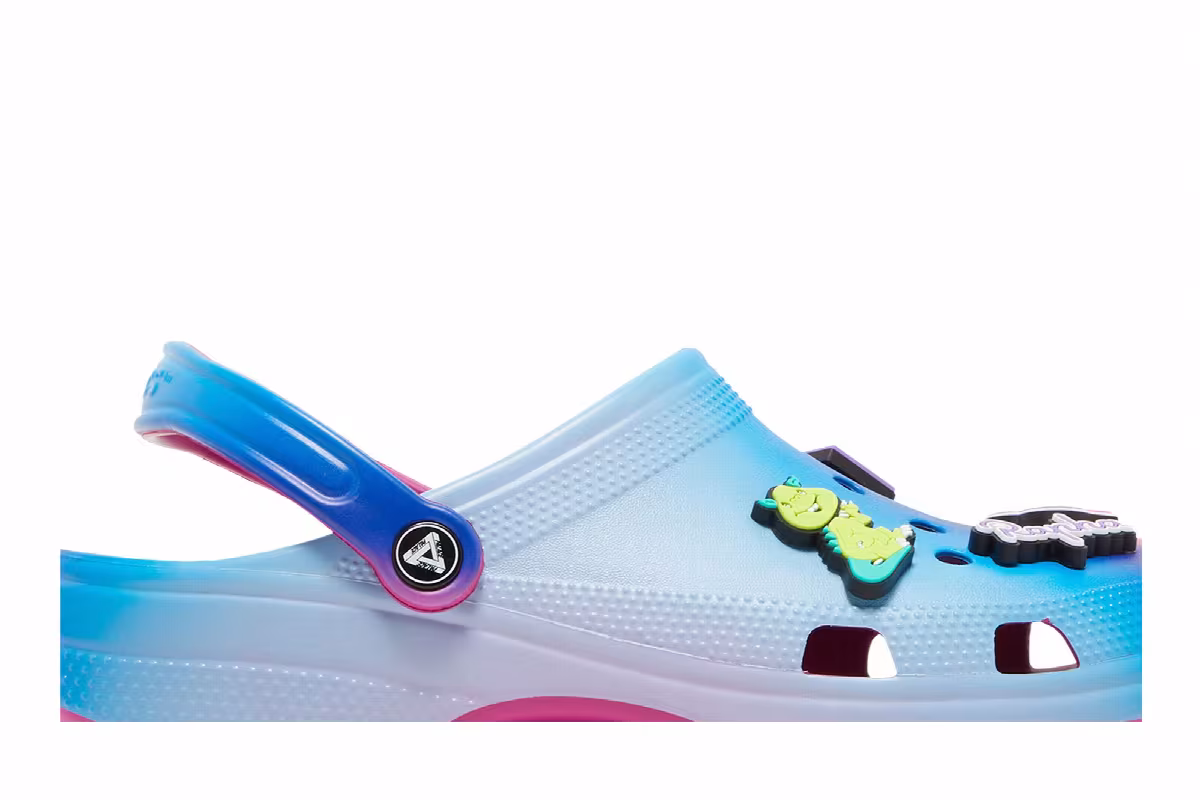 Palace x Rapha x Crocs Classic Clog Education First, view 3