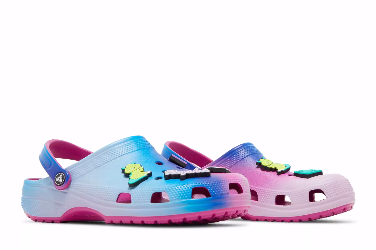 Palace x Rapha x Crocs Classic Clog Education First, view 9