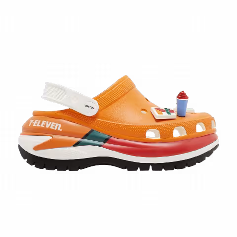 7-Eleven x Crocs Mega Crush Clog 'Orange'