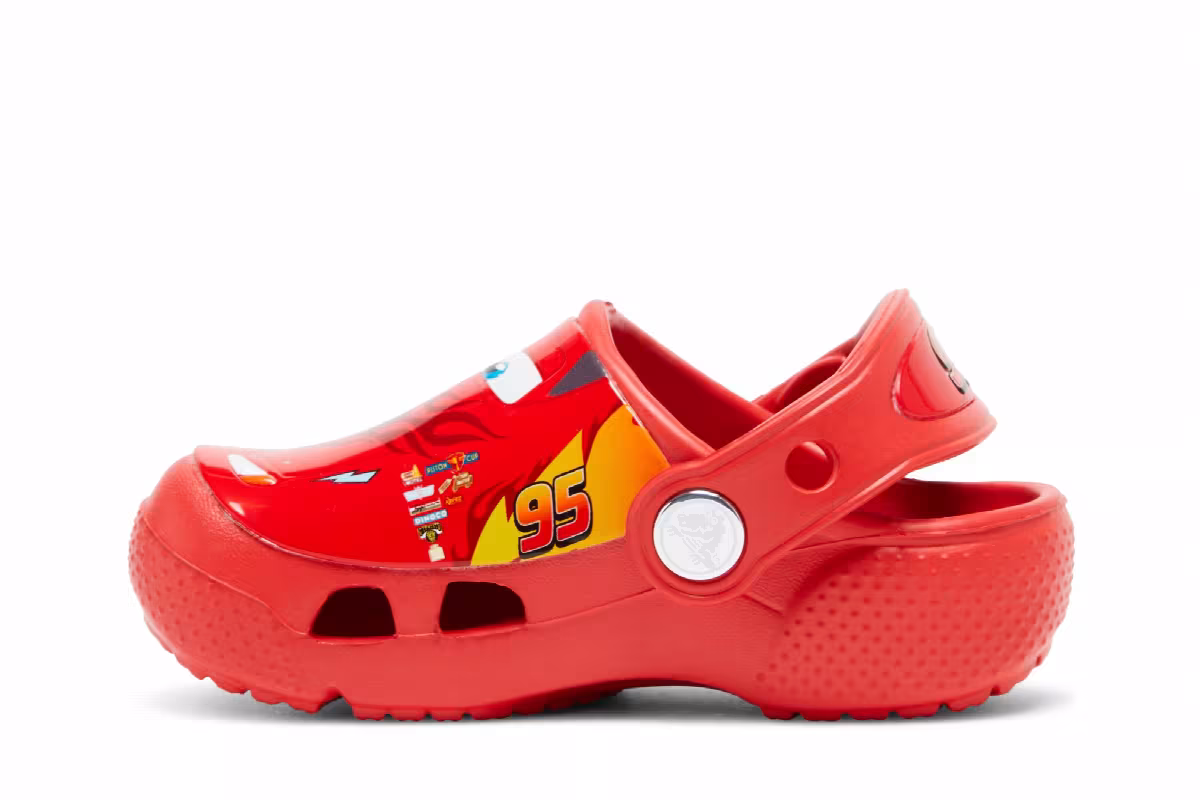 Cars x Crocs Classic Clog Kids Fun Lab - Lightning McQueen, view 4