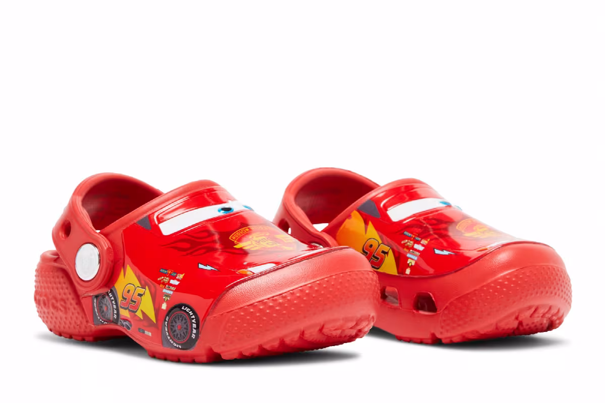 Cars x Crocs Classic Clog Kids Fun Lab - Lightning McQueen, view 9