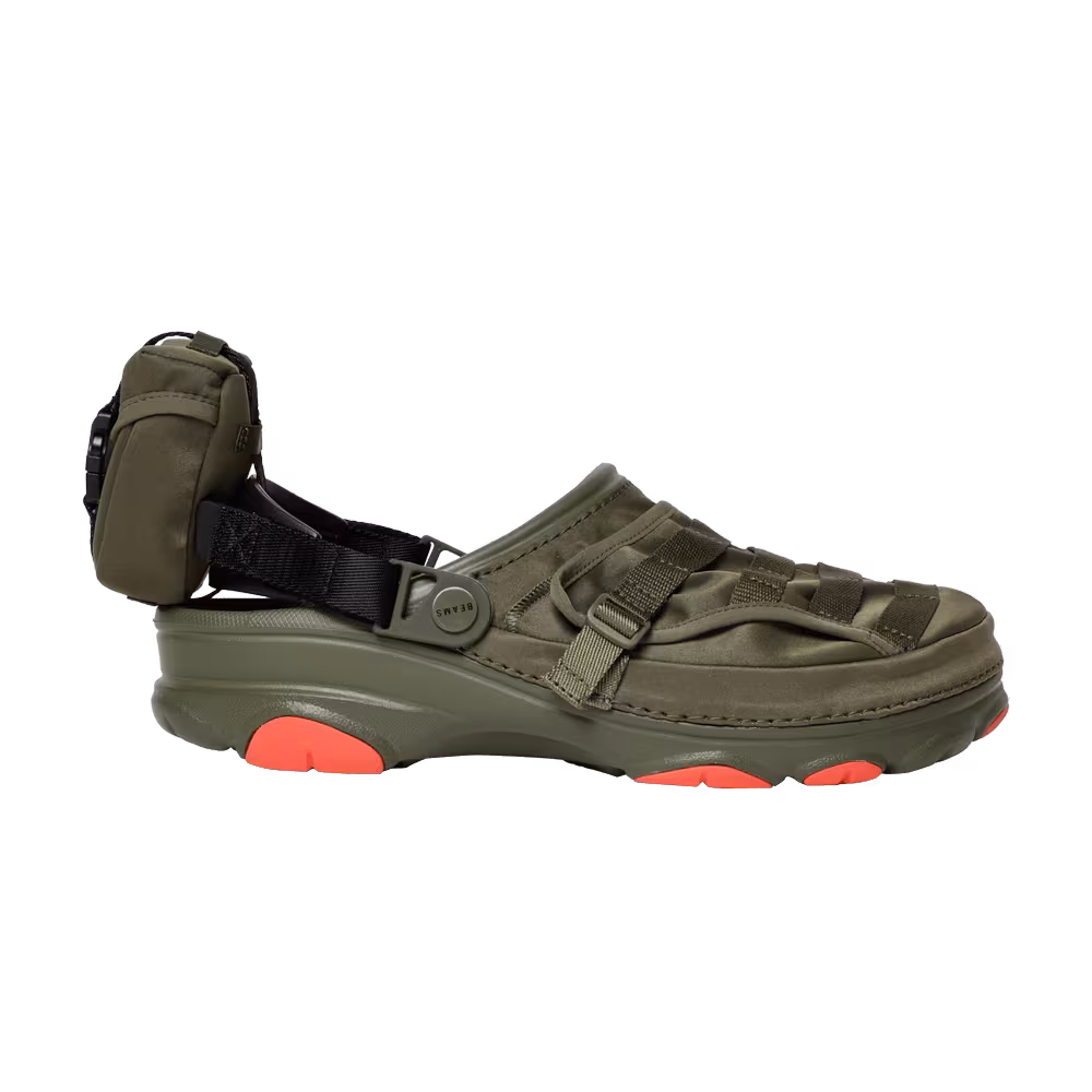 BEAMS x Crocs Classic All-Terrain Military Clog Army Green
