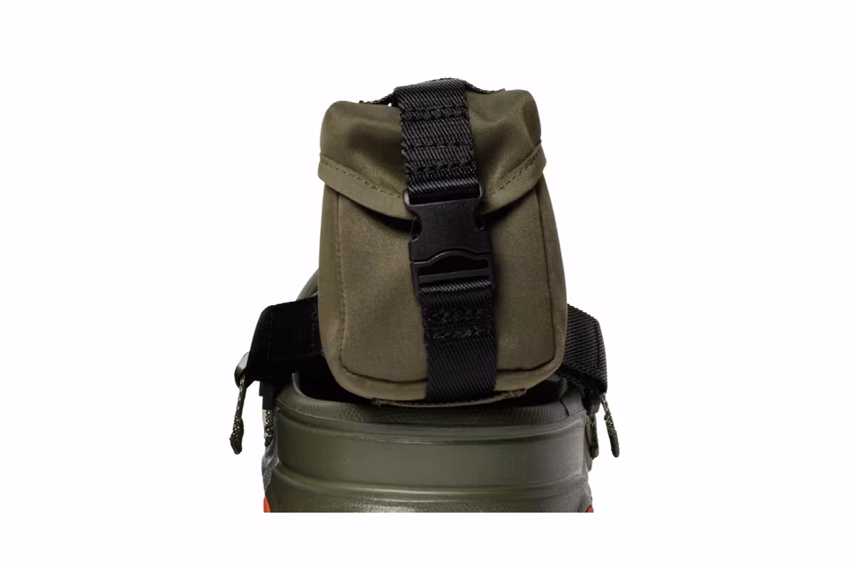 BEAMS x Crocs Classic All-Terrain Military Clog Army Green, view 8