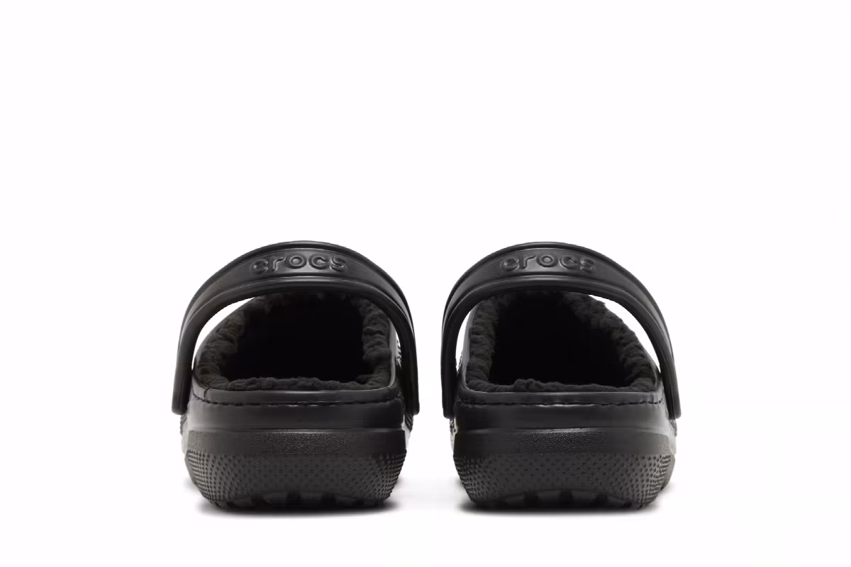 Crocs Classic Lined Clog Black, view 7