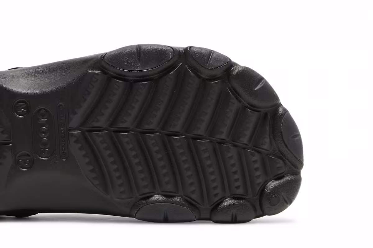 Pleasures x Crocs All-Terrain Clog Black, view 6