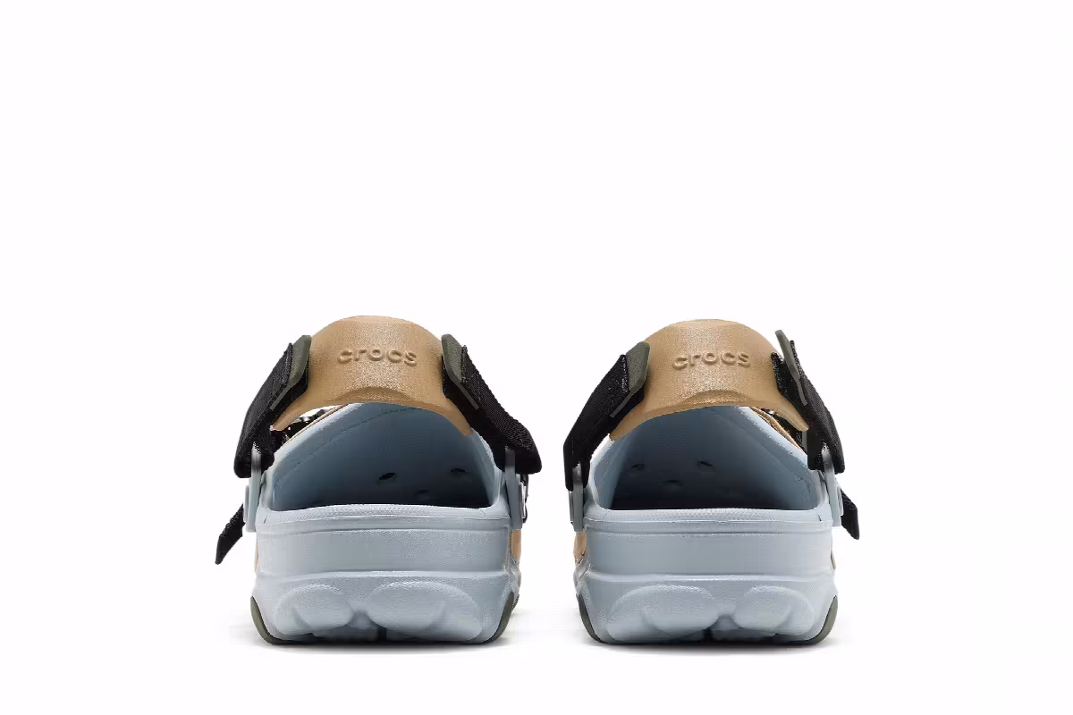 BEAMS x Crocs Classic All Terrain Outdoor Clog Khaki Grey, view 7
