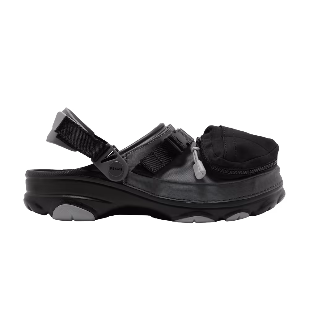 BEAMS x Crocs Classic All-Terrain Outdoor Clog Grey Black