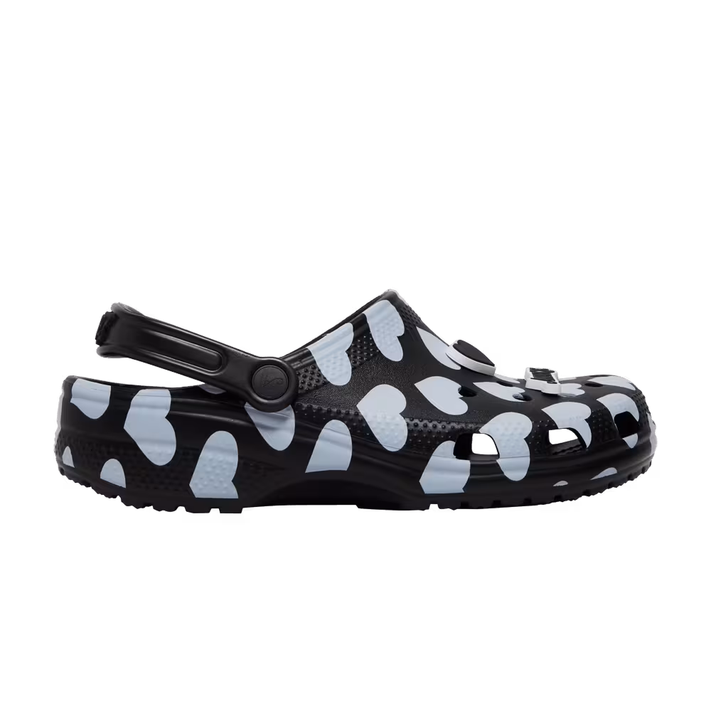 Awake NY x Crocs Classic Clog Home Is Where The Heart Is - Black