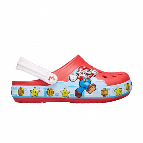 Crocs Nintendo x Classic Lights Clog Kids 'Fun Lab - Super Mario'
