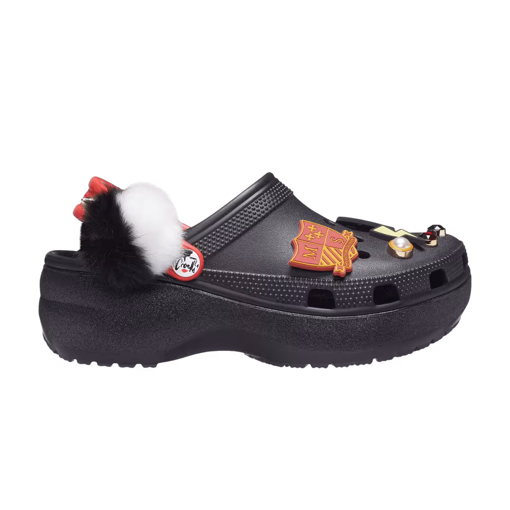Cruella x Crocs Women's Classic Platform Clog Expensive Taste