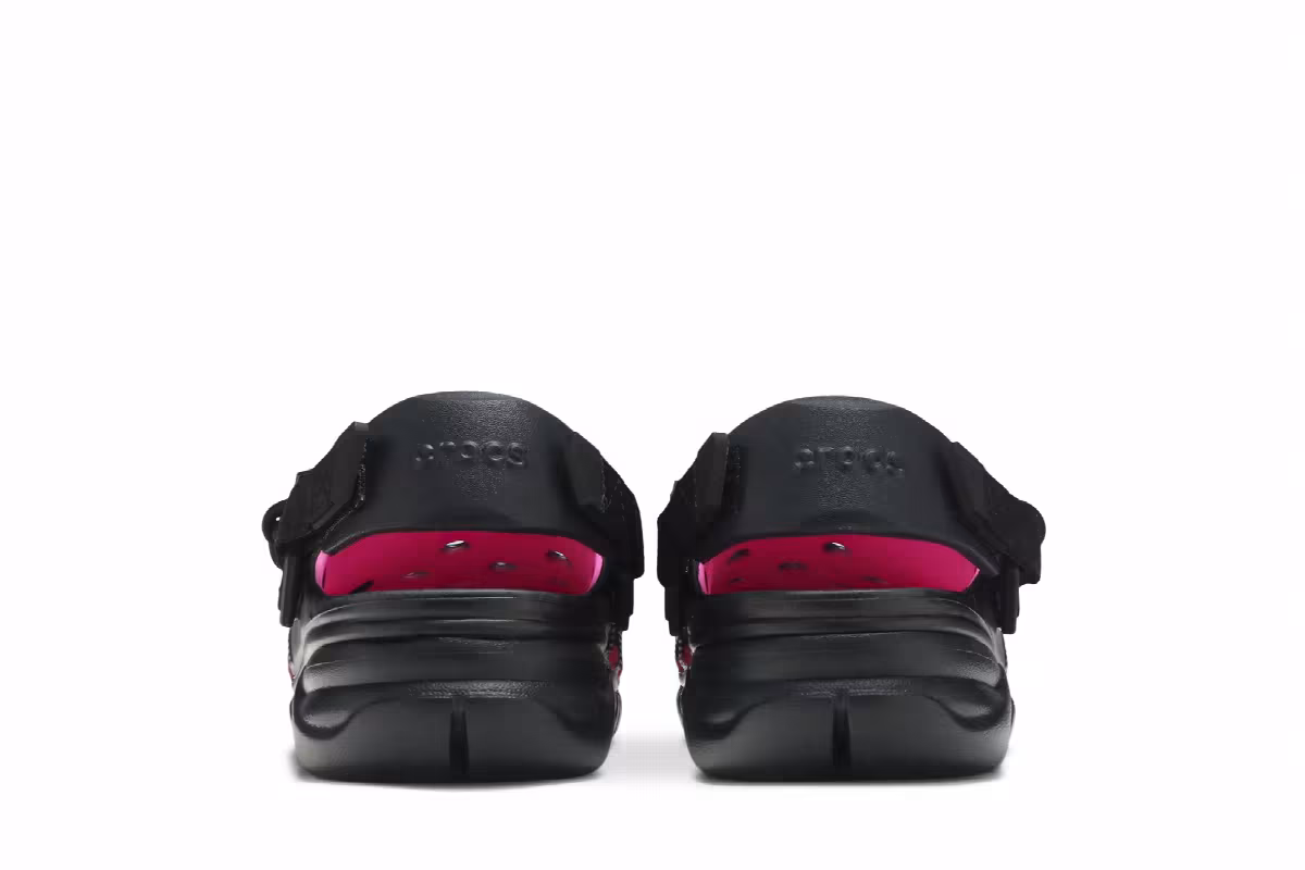 Post Malone x Crocs Duet Max Clog Black, view 7