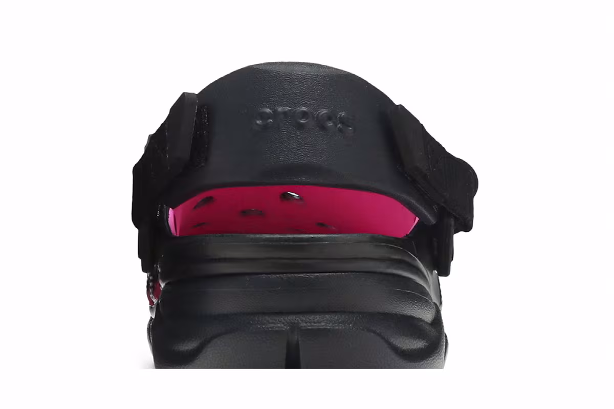 Post Malone x Crocs Duet Max Clog Black, view 8