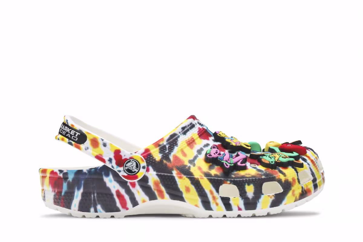 Grateful Dead x Chinatown Market x Crocs Clog Tie Dye, view 2