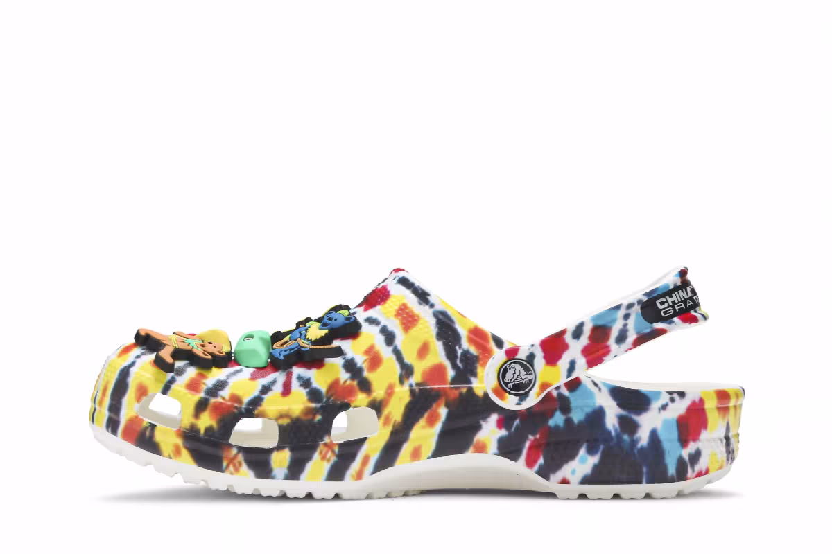 Grateful Dead x Chinatown Market x Crocs Clog Tie Dye, view 4
