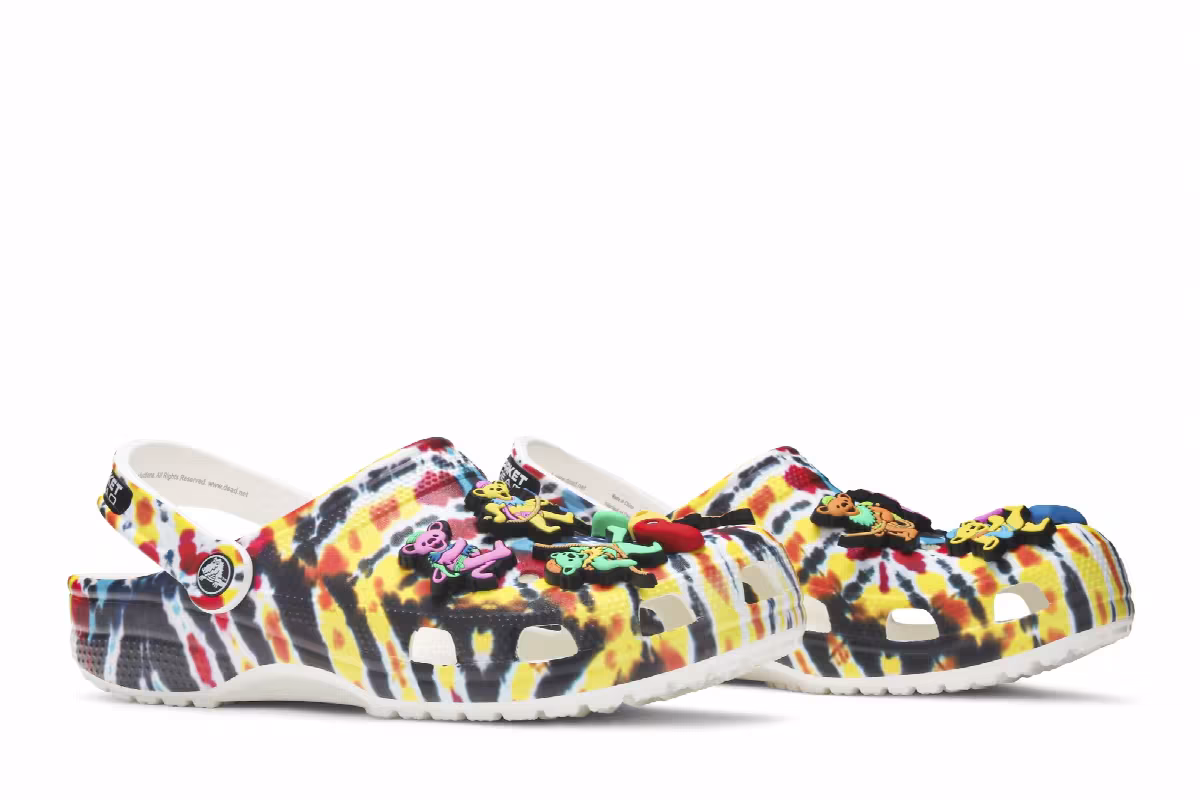 Grateful Dead x Chinatown Market x Crocs Clog Tie Dye, view 9