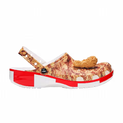 KFC x Crocs Classic Clog 'Fried Chicken Print'