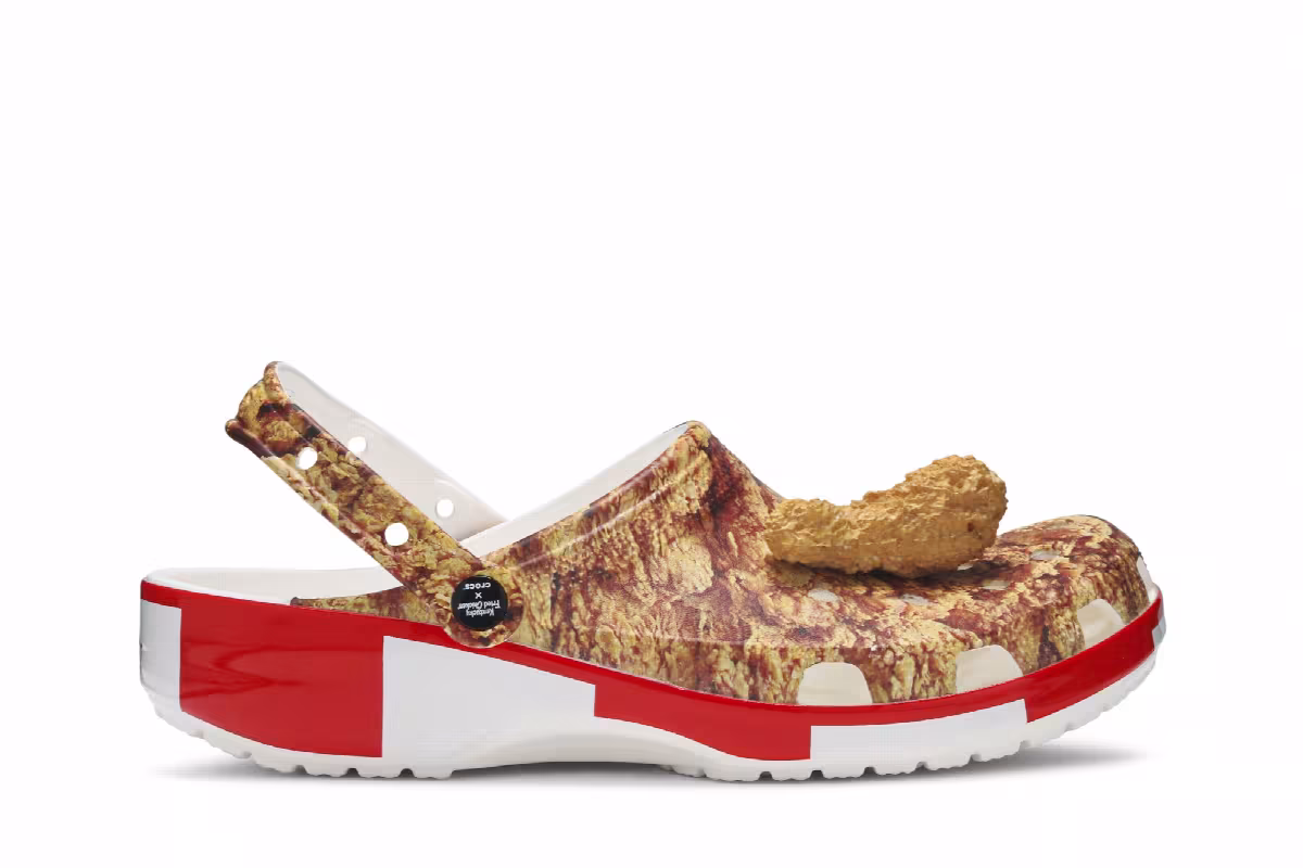 KFC x Crocs Classic Clog Fried Chicken Print, view 2