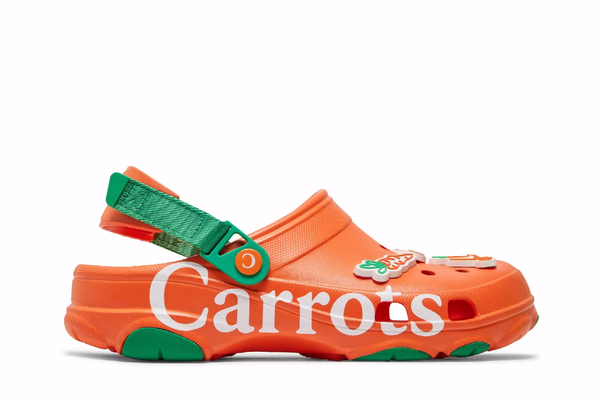 Anwar Carrots x Crocs Clog Orange, view 2
