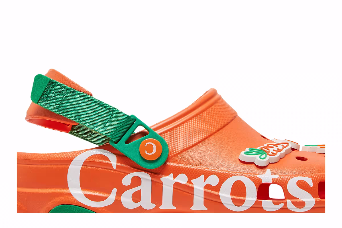 Anwar Carrots x Crocs Clog Orange, view 3