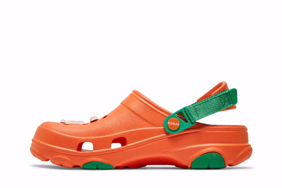 Anwar Carrots x Crocs Clog Orange, view 4