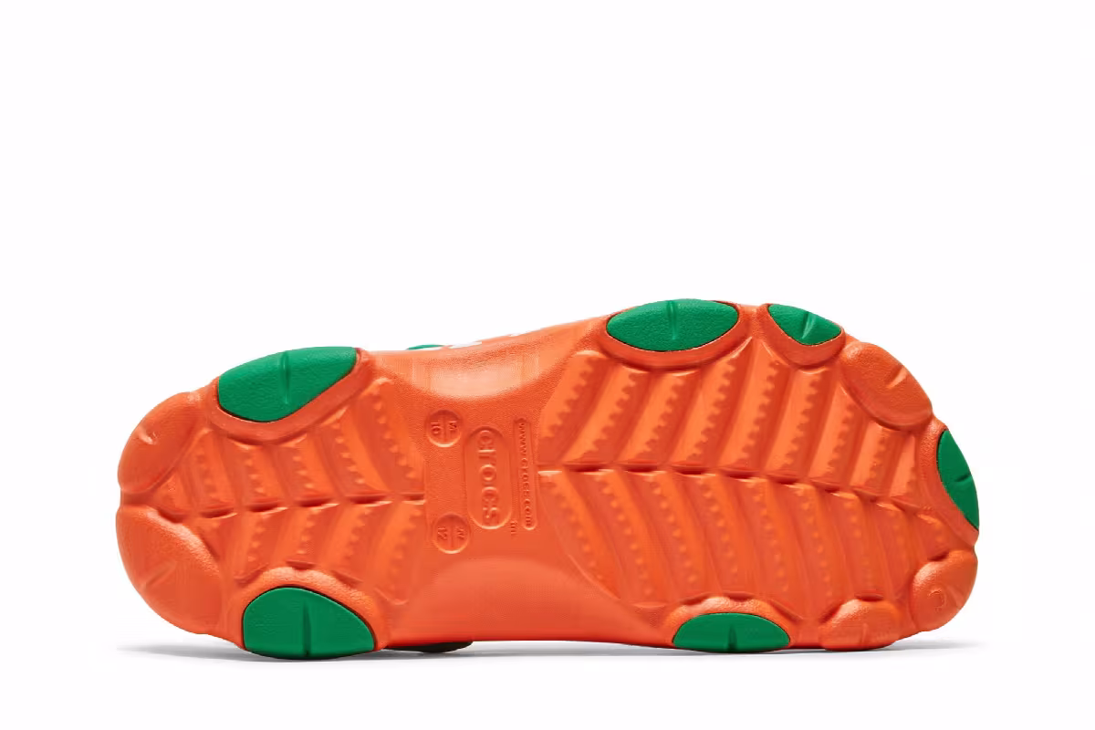 Anwar Carrots x Crocs Clog Orange, view 5