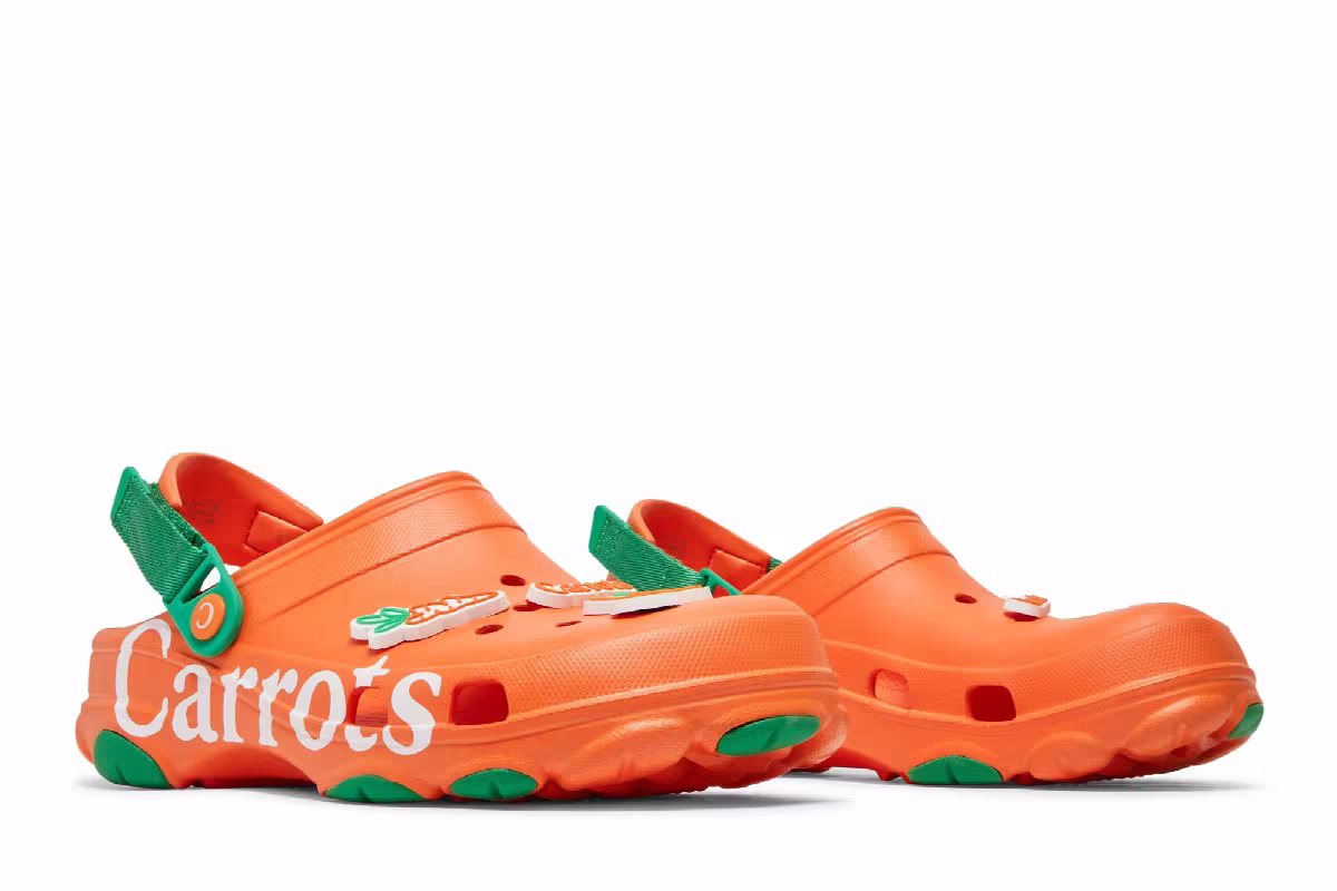 Anwar Carrots x Crocs Clog Orange, view 9