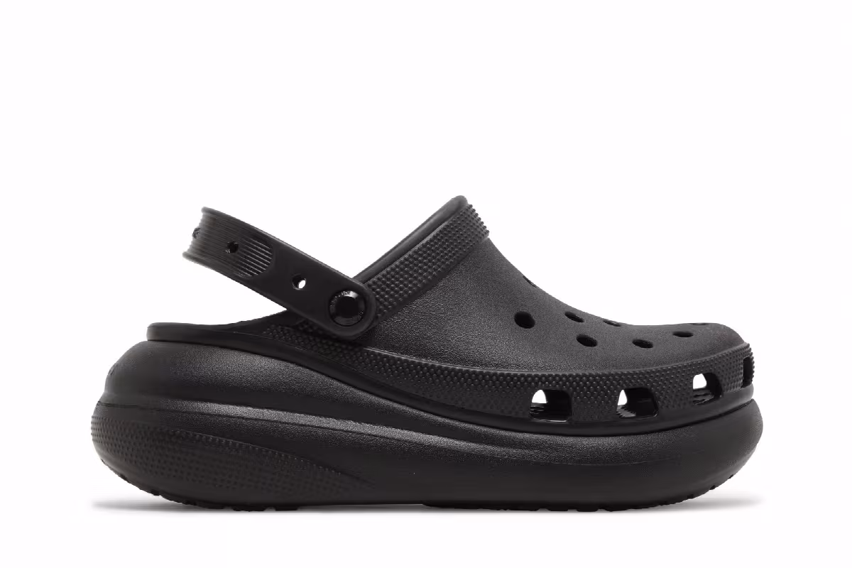 Crocs Crush Clog Black, view 2