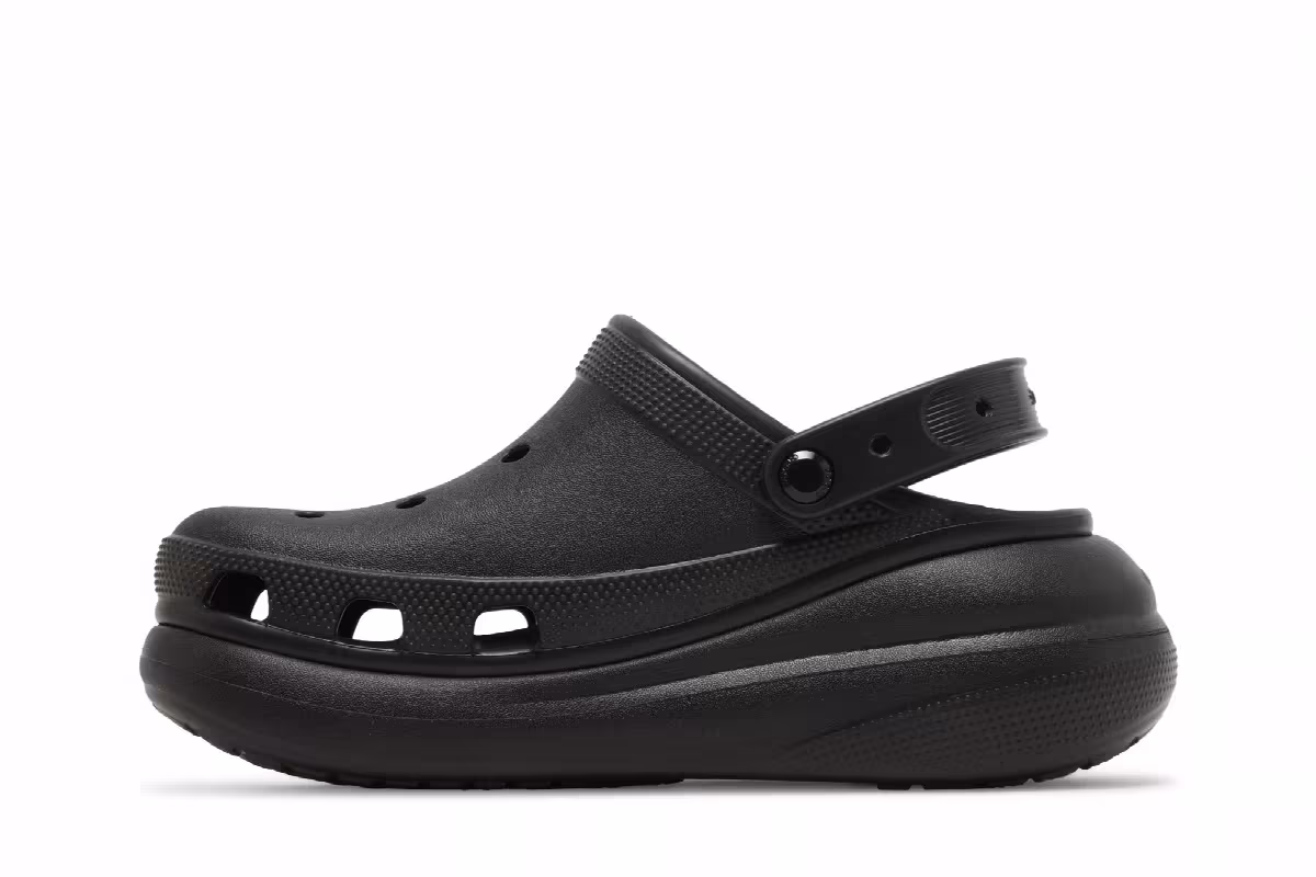 Crocs Crush Clog Black, view 4