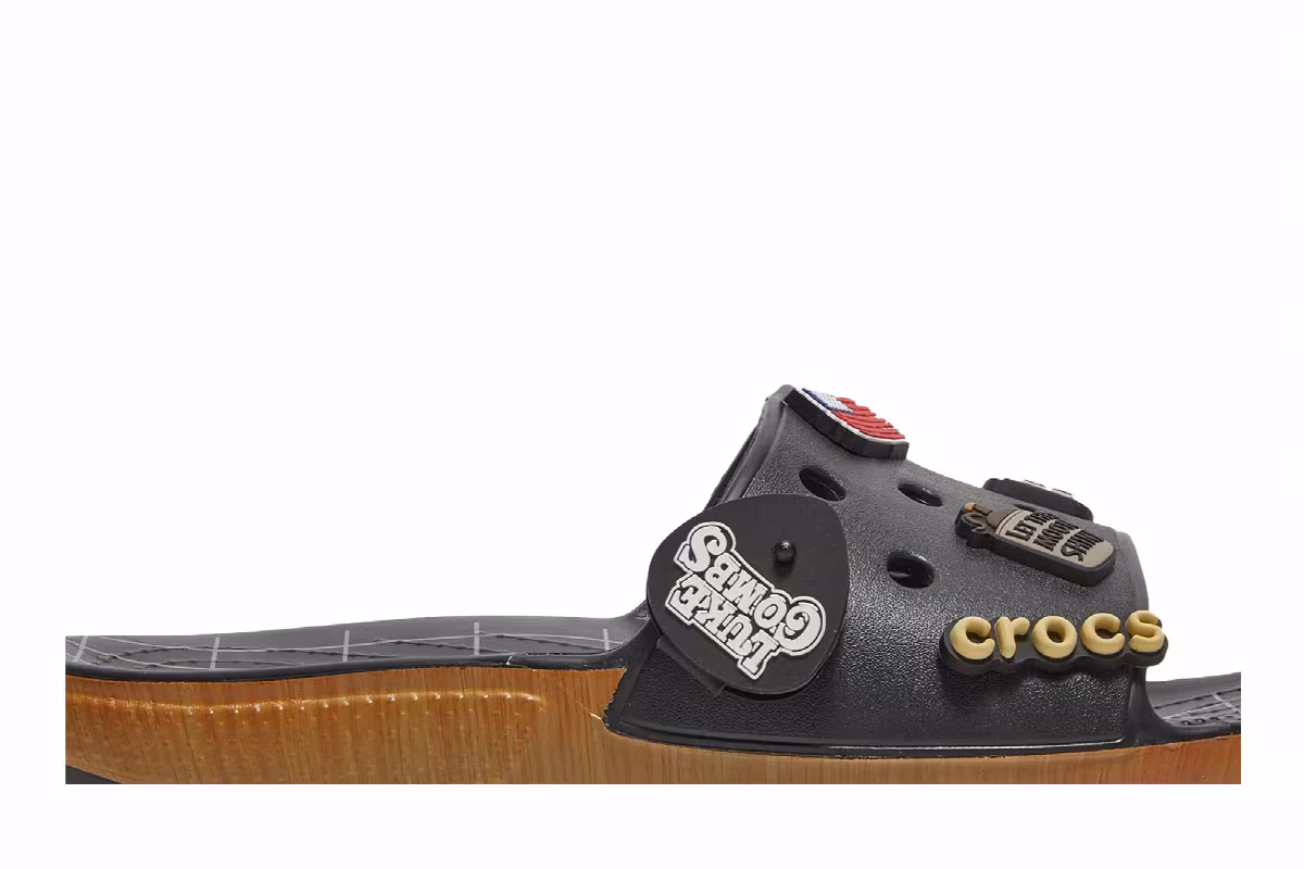 Luke Combs x Crocs Classic Slide Bootlegger, view 3