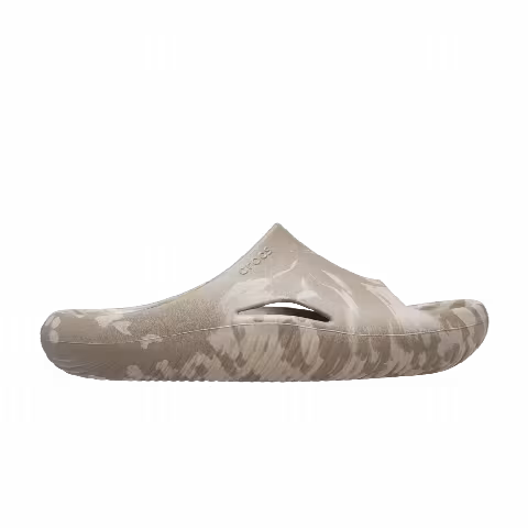 Crocs Mellow Slide 'Marbled - Mushroom Cobblestone'