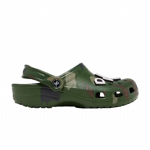 Daily Paper x Crocs Classic Clog 'Green Camo'