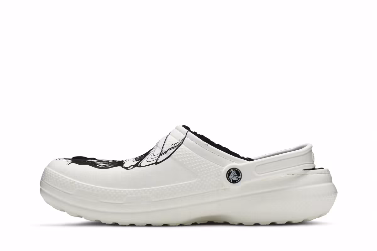 Luke Combs x Crocs Classic Lined Clog Skully, view 4