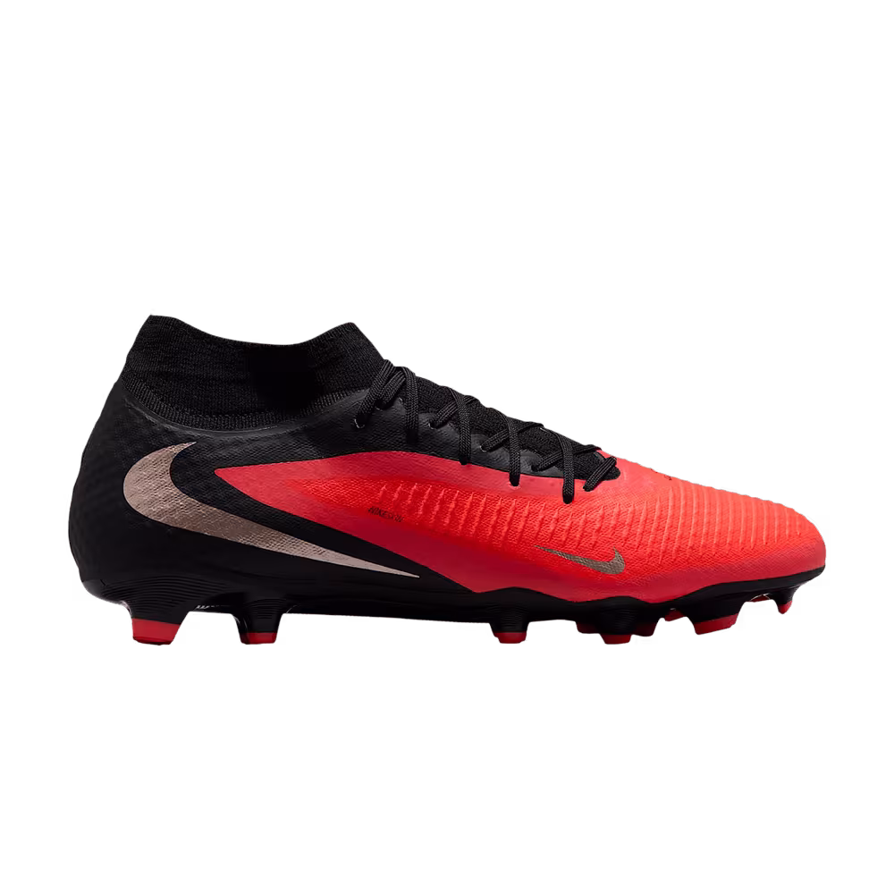 Nike Phantom 6 High Academy MG Bright Crimson Black