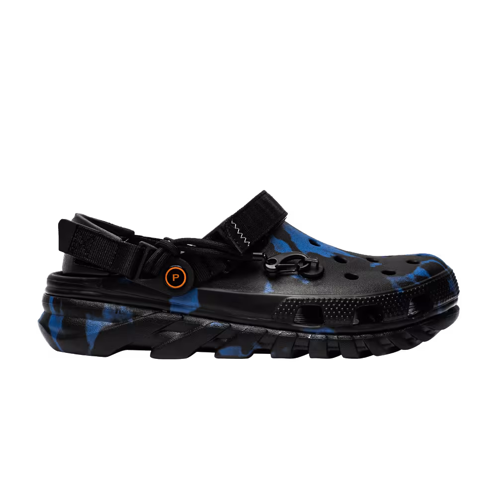 Post Malone x Crocs Duet Max Clog Blue Camo