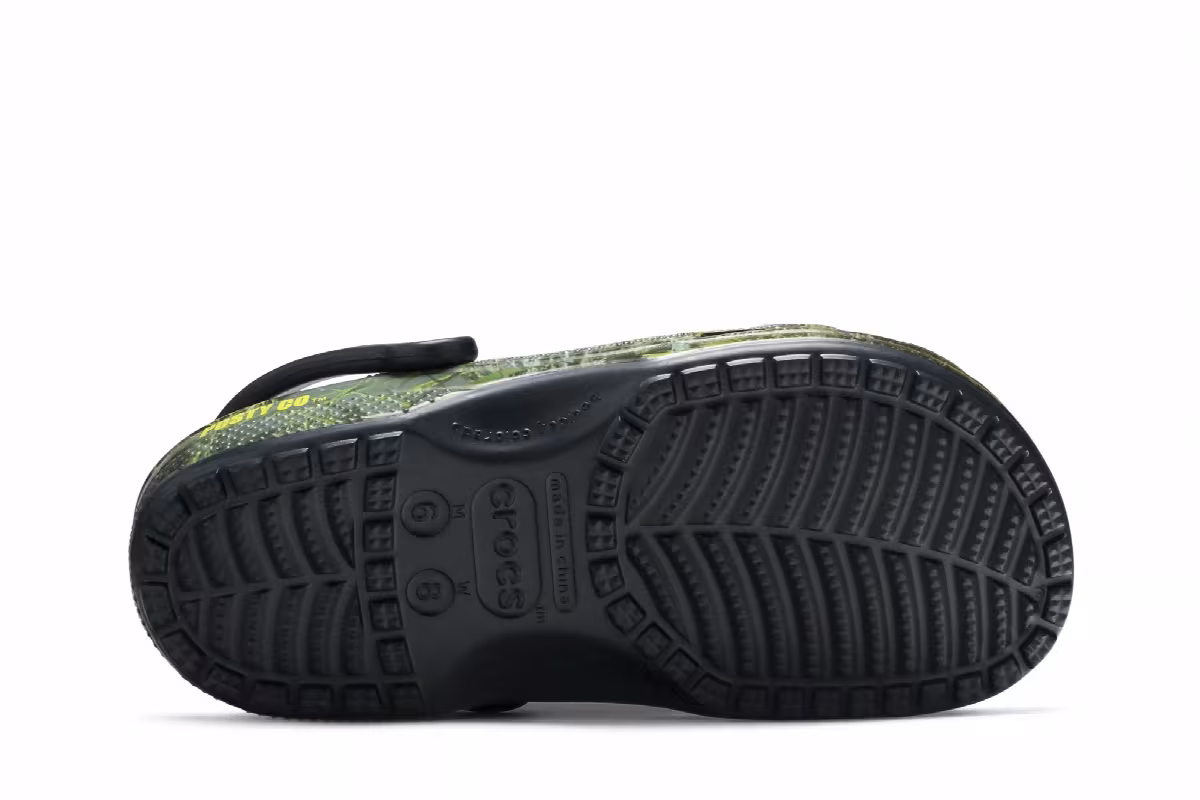 Post Malone x Crocs Clog Postyco Green, view 5