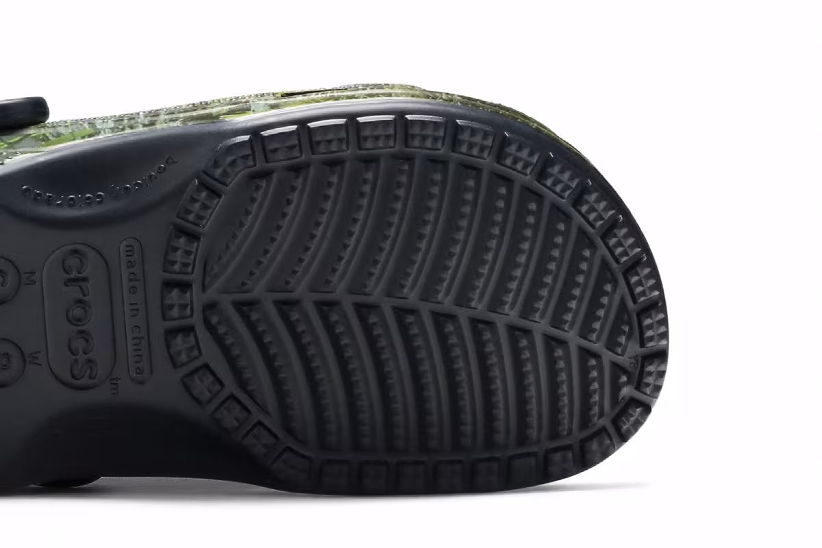 Post Malone x Crocs Clog Postyco Green, view 6