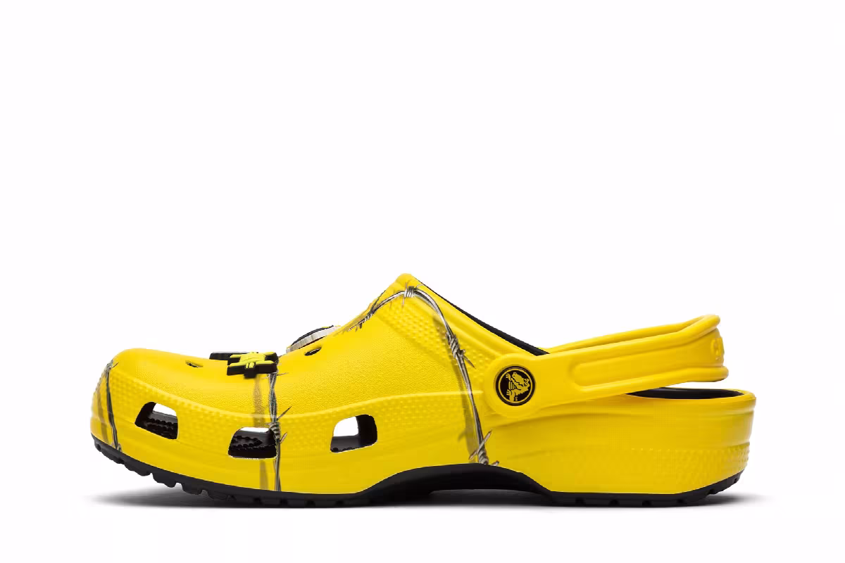 Post Malone x Crocs Clog Barbed Wire, view 4