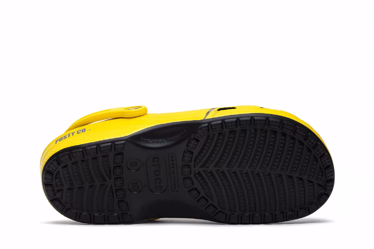 Post Malone x Crocs Clog Barbed Wire, view 5