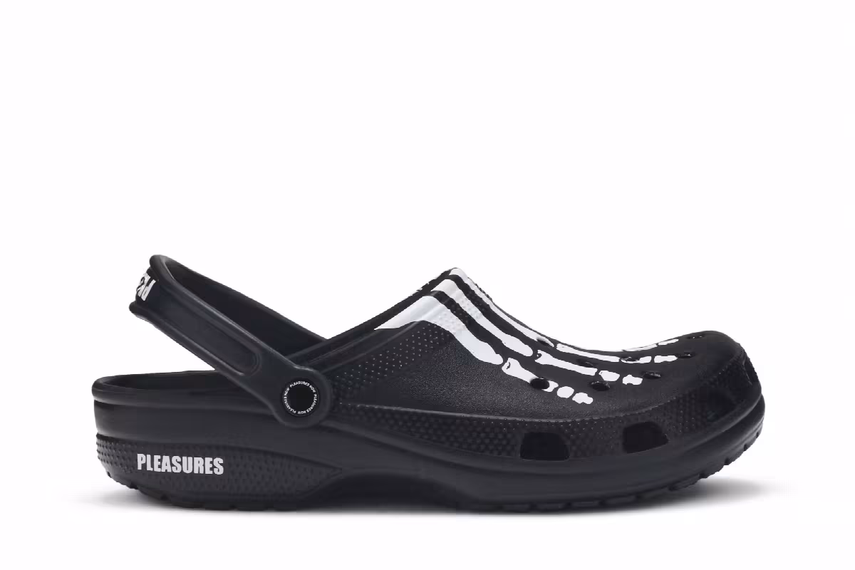 Pleasures x Crocs Clog Skeleton, view 2