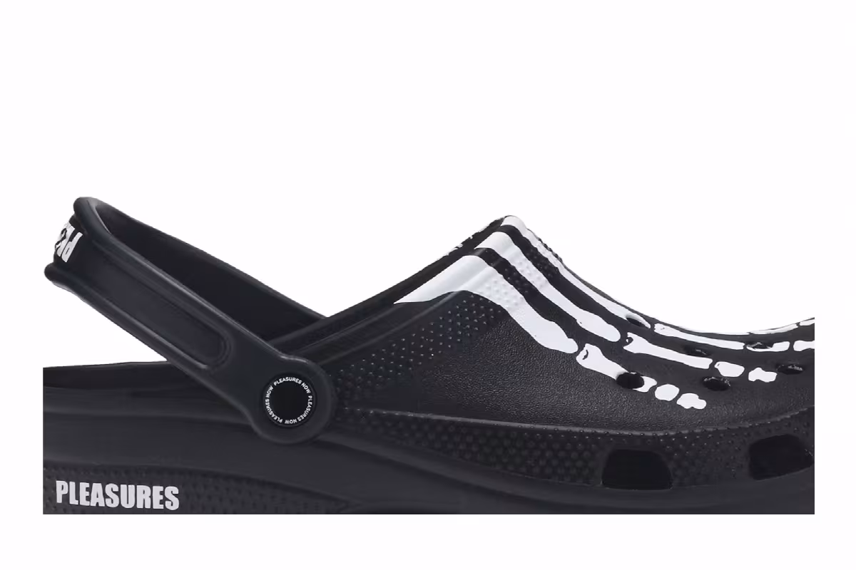 Pleasures x Crocs Clog Skeleton, view 3