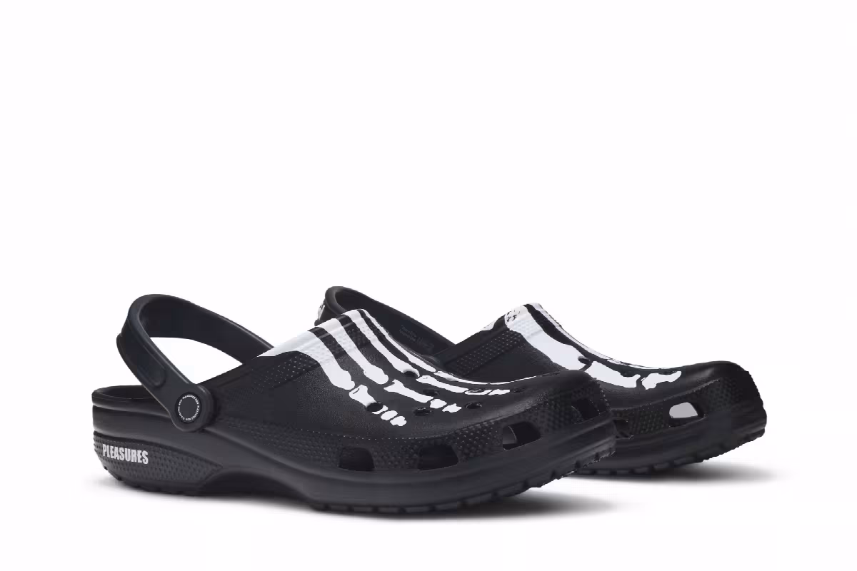 Pleasures x Crocs Clog Skeleton, view 9
