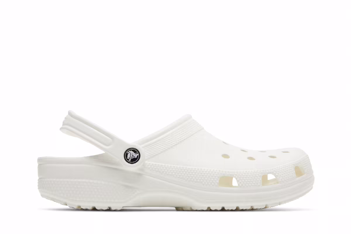Crocs Classic Clog White, view 2