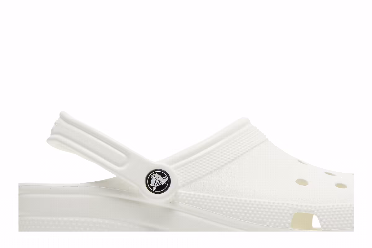 Crocs Classic Clog White, view 3