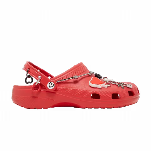 Karol G x Crocs Classic Clog 'Metal Hearts'