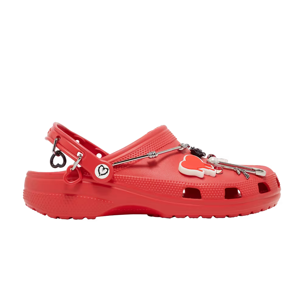 Karol G x Crocs Classic Clog Metal Hearts