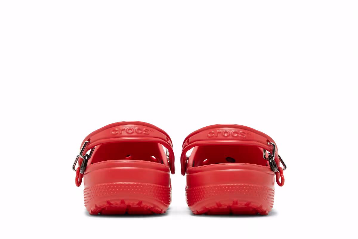 Karol G x Crocs Classic Clog Metal Hearts, view 7